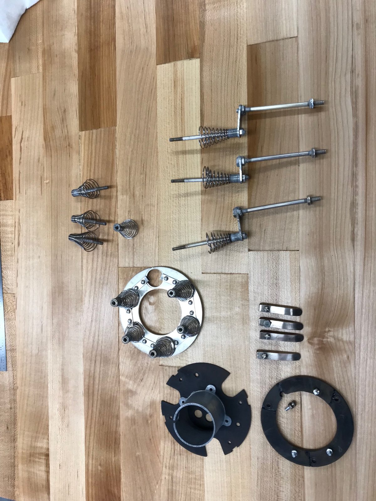 Tube socket assembly after cleaning